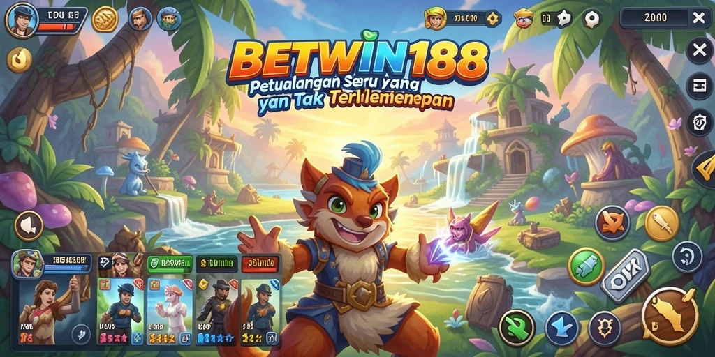 Gameplay seru BETWIN188 yang penuh petualangan menantang.
