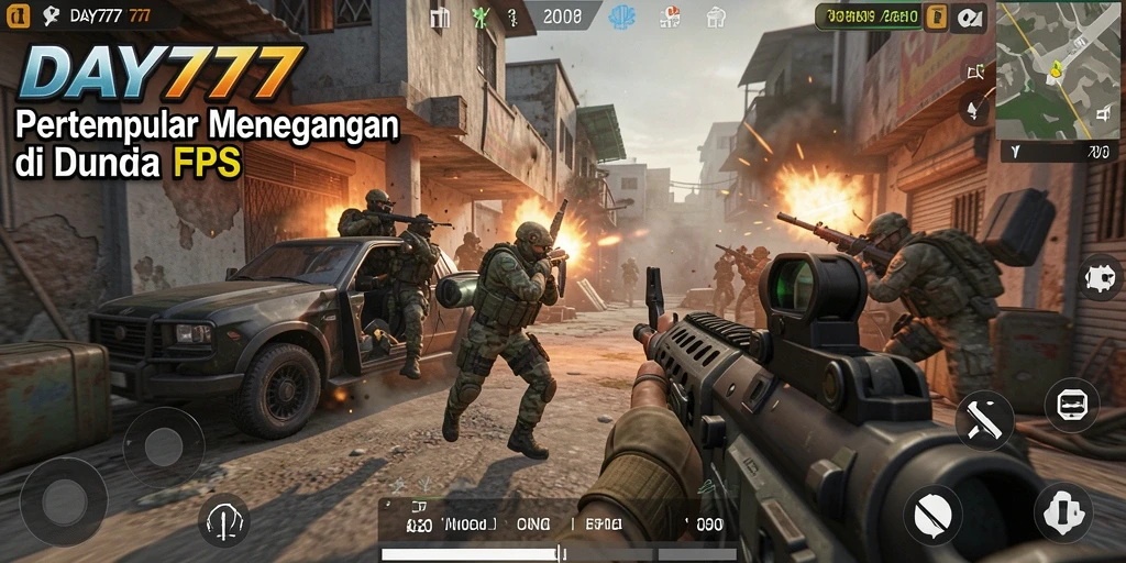 Gameplay intens dengan aksi tembak-menembak mendebarkan.