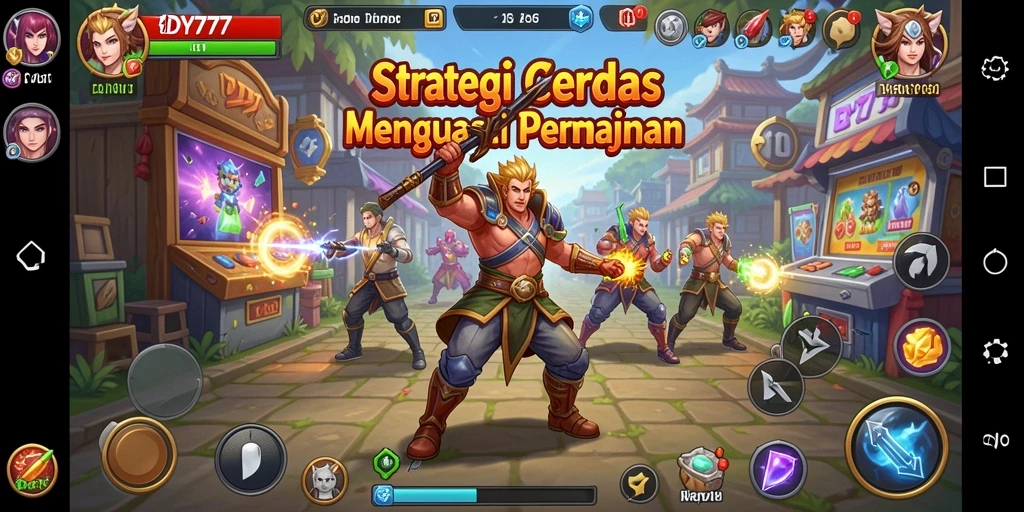 Tampilan gameplay DY777 yang menantang dan memikat.