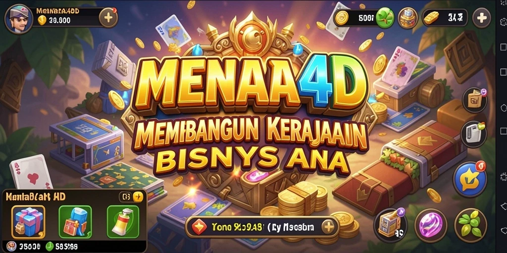 Tampilan gameplay MENARA4D yang menarik dan interaktif.