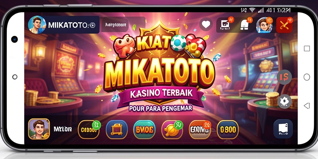 Screenshot gameplay MIKATOTO yang menampilkan momen seru di Kasino.