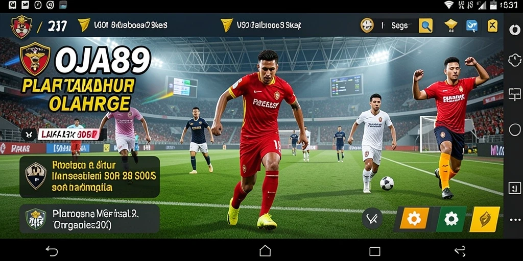 Tampilan gameplay menarik dari aplikasi Sportsbook OJA89.