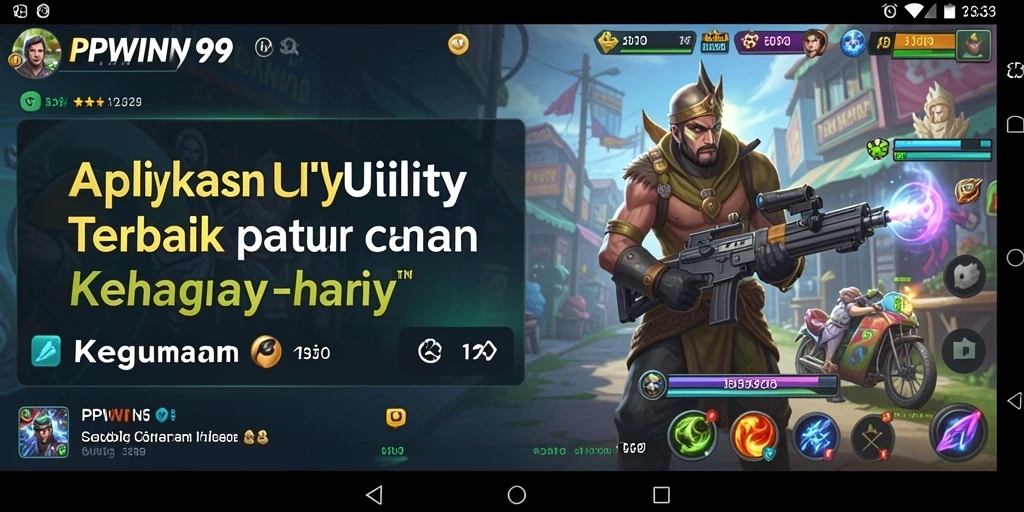 Tampilan antarmuka aplikasi PPWIN99 yang user-friendly dan fungsional.