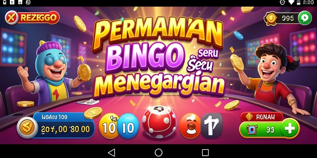 Tampilan gameplay Bingo yang menarik di REZEGO.