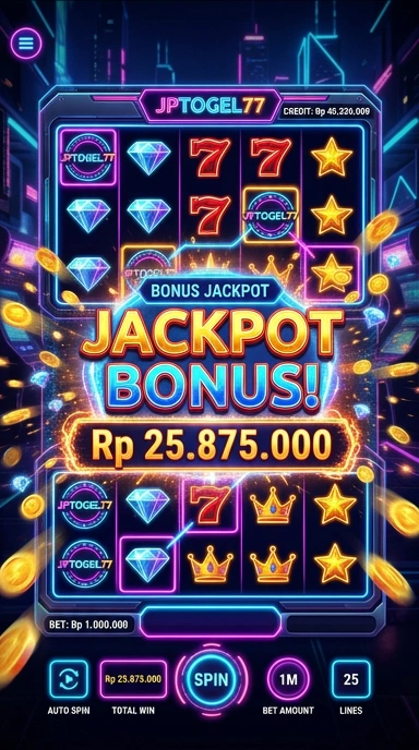 Tampilan utama aplikasi jptogel77 dengan berbagai pilihan aplikasi.